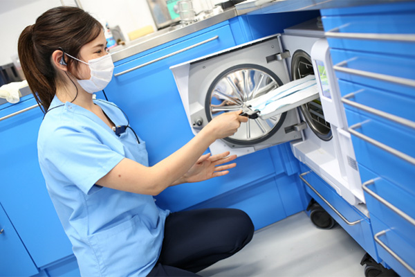 徹底した衛生管理