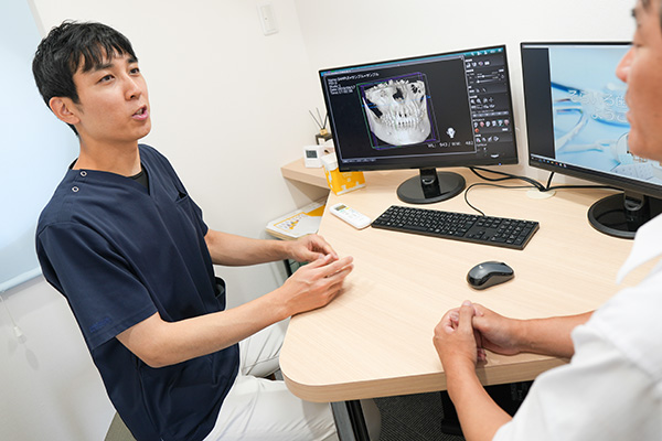しっかりした検査、診断
